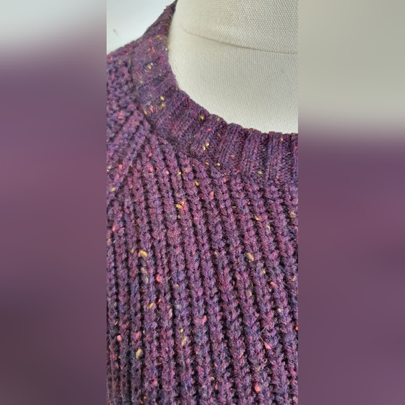 Vintage Burgundy Sweater - Large - Picture 3 of 4